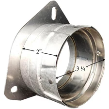 DuraVent 3" PelletVent Pro Harman Appliance Adapter: 3PVP-ADH-SC2