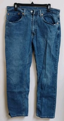 MENS LEVI STRAUSS & CO 559 BLUE JEANS 34X30