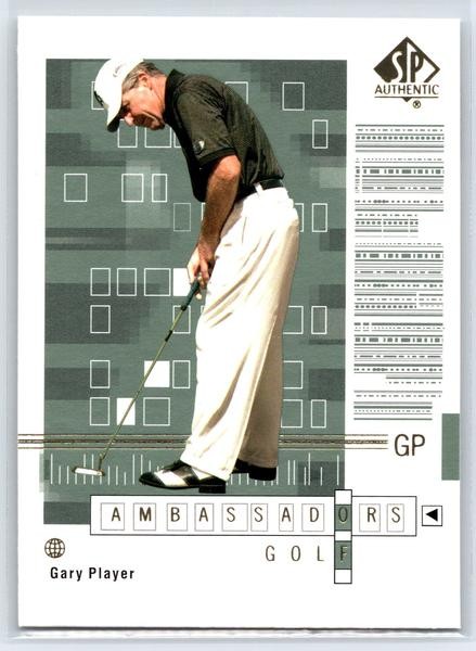 2002 SP Authentic Gary Player #69SPA