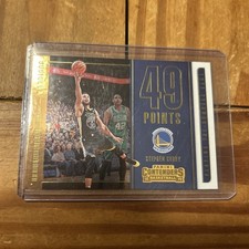 Steph Curry Panini Contenders 18-19 49pts