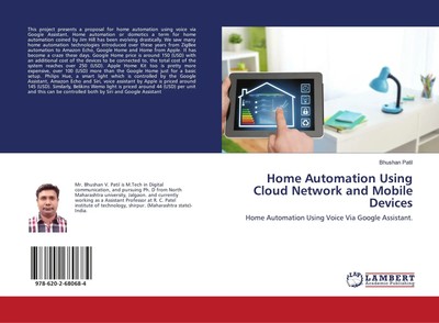 Bhushan Patil | Home Automation Using Cloud Network and Mobile Devices | Buch