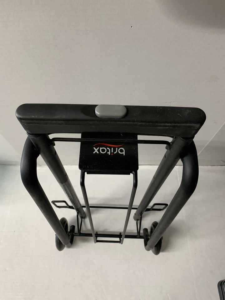 Carrinho de viagem assento de carro Britax alça ajustável compacto dobrável compatível com lixeira de avião - Imagem 2 de 4