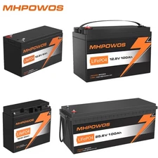 12V 100Ah LiFePO4 Battery 24v Lithium Iron Phosphate Battery 100Ah BMS Energy