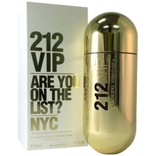 212 VIP by Carolina Herrera Perfume for Women EDP 2.6 / 2.7 oz New In box
