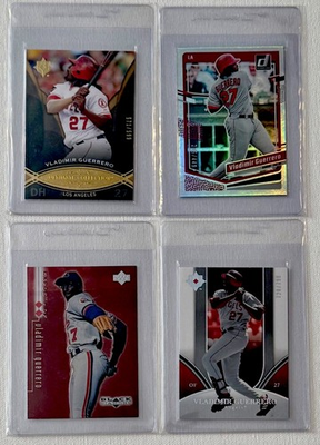 #ad #ad 4 Vladimir Guerrero NUMBERED Lot Ultimate 799 599 Black 3000 Donruss 449 $19.99