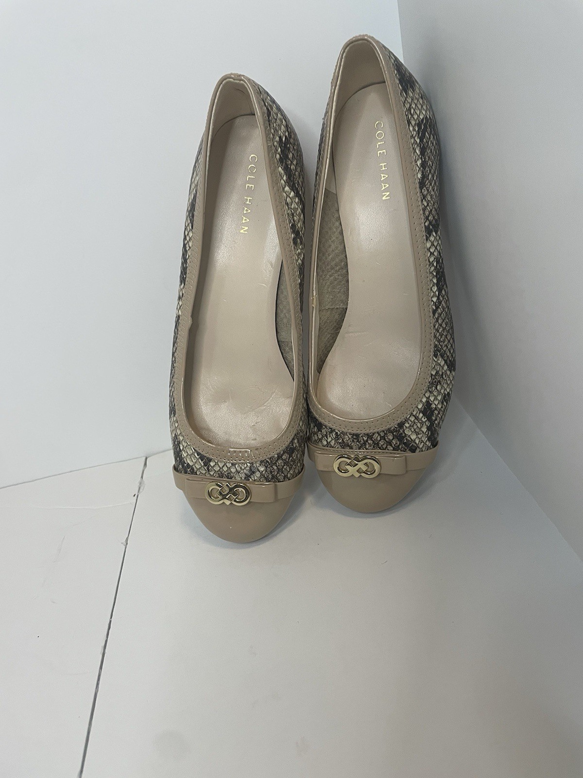 Cole Haan Python Leather Weatherproof Size 6.5 B … - image 10