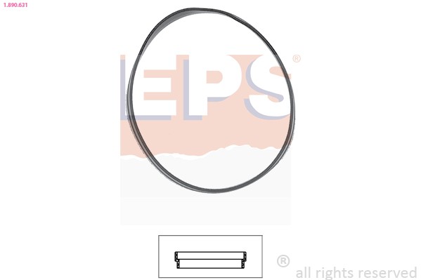 1X Eps 1.890.631 Dichtung Thermostat FüR Bmw-image