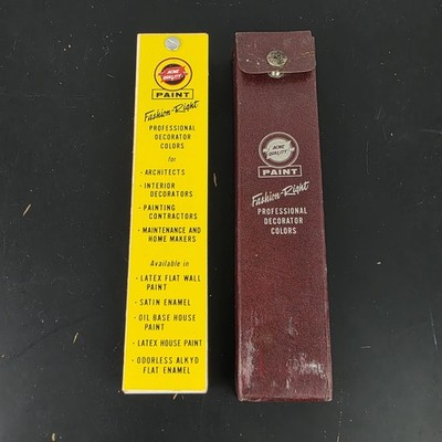 Vintage ACME QUALITY PAINT Fashion-Right Professional Decorator Color Deck