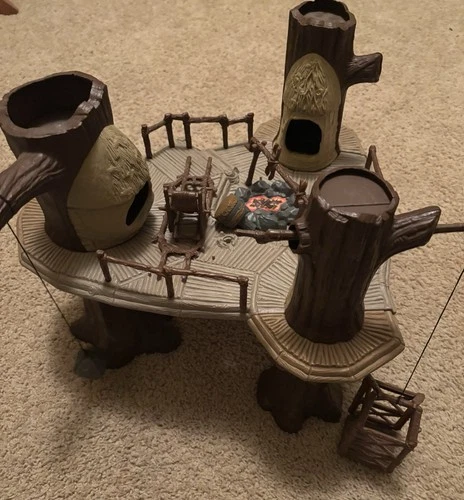 Star Wars Ewok Village Playset Complete 1983 ROTJ Original No Repro B12