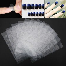 Double Sided Nail Glue Tabs Sticker Adhesive False Fake Nail Art Polish Gel