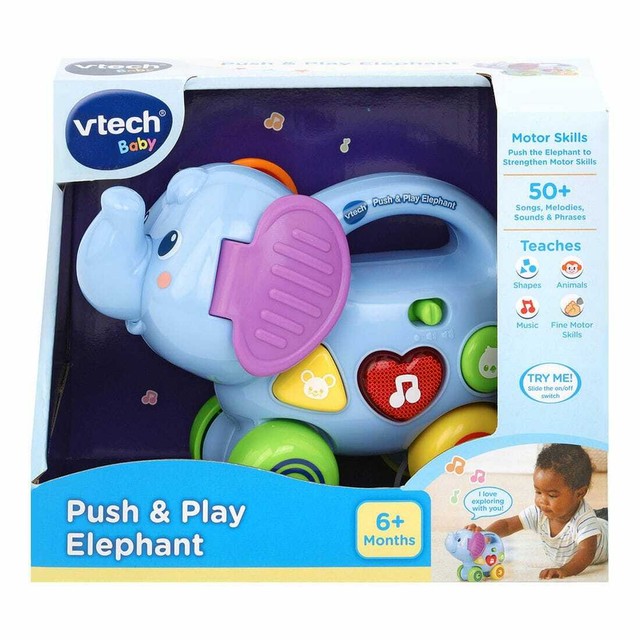 vtech baby pop and play elephant