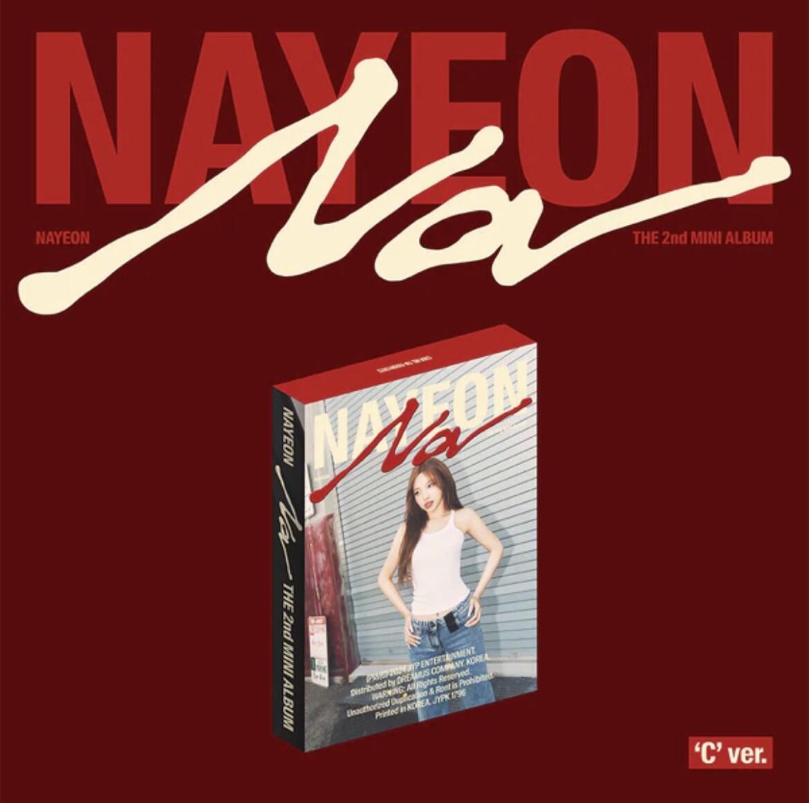 Nayeon Twice Mini Album SIGNED A / B/ C Ver Full Set Bundle