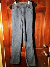 Wrangler No Fault Jeans Scovill Zipper Embroidered Pocket Leather Patch Vtg 70's