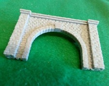 OO Gauge Railway Tunnel Entrance Stonework Single Track Model Train Portal