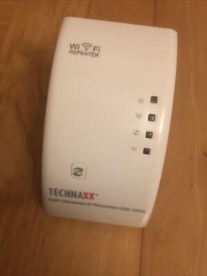 wireless-n wifi repeater Technaxx 300 WPS Klein Kompakt