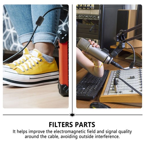 22pcs Ferrite Core Cord Ring Choke Noise Filter for Power Cord Cable - Picture 5 of 12