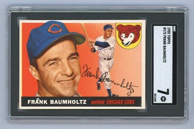 1955 Topps #172 Frank Baumholtz SGC 7 NM #3012608 | eBay