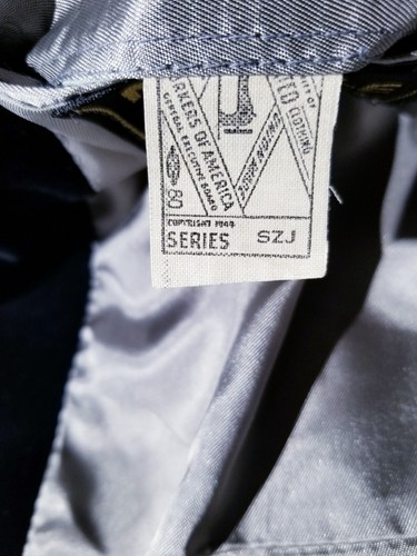 40R Vintage 1950s Morville Velvet Evening Dinner Blazer Smoking Jacket Coat gold - Picture 4 of 6