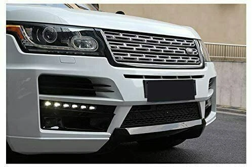 5Pcs Front Grille Side Vent Mesh Grill Bar Trim Fits for Range Rover 2013-2017 - Picture 8 of 10