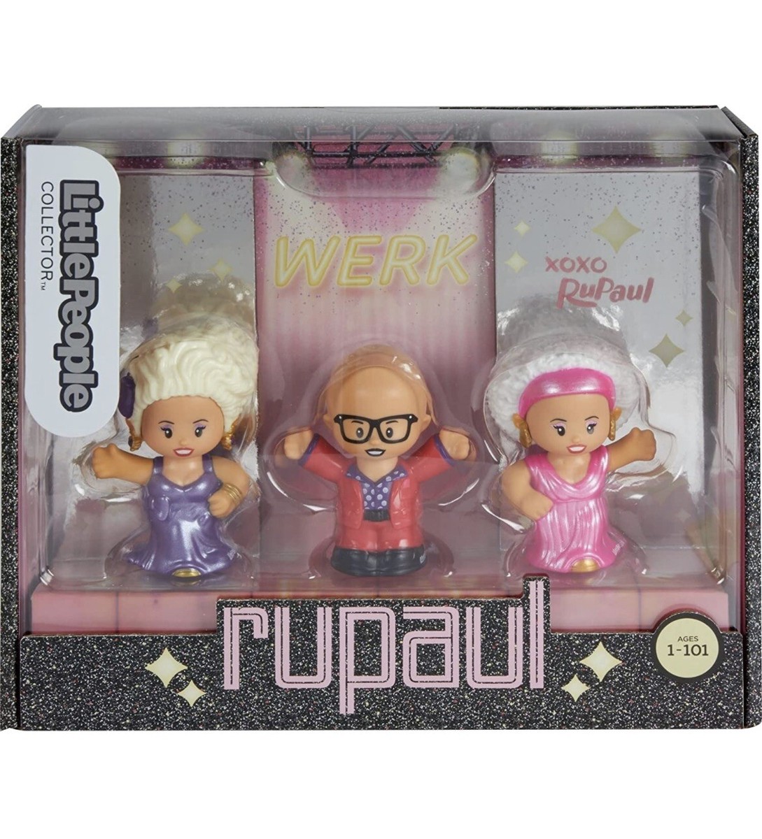 Fisher Price Little People Collector Set RuPaul Special Edition