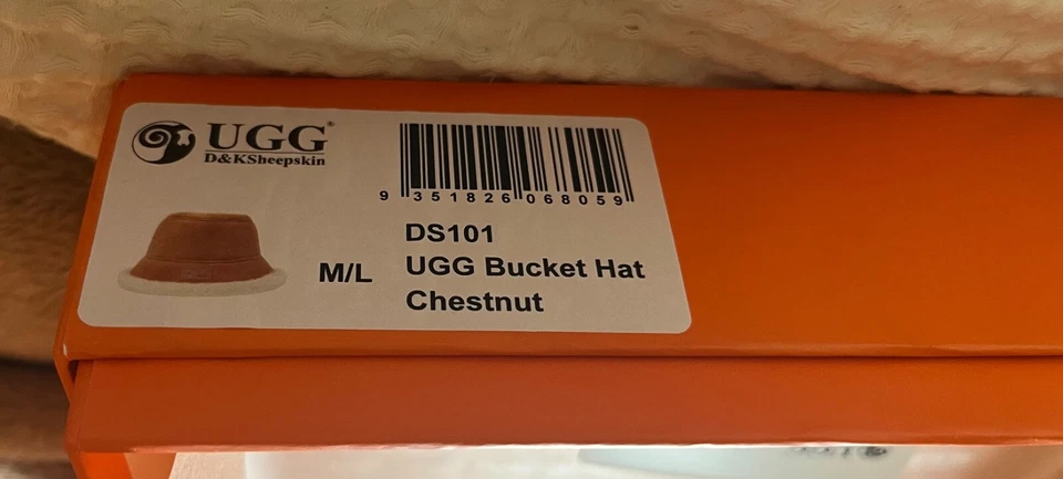 UGG DKSheepskin DS101 Bucket Hat Chestnut - Image 4 of 4