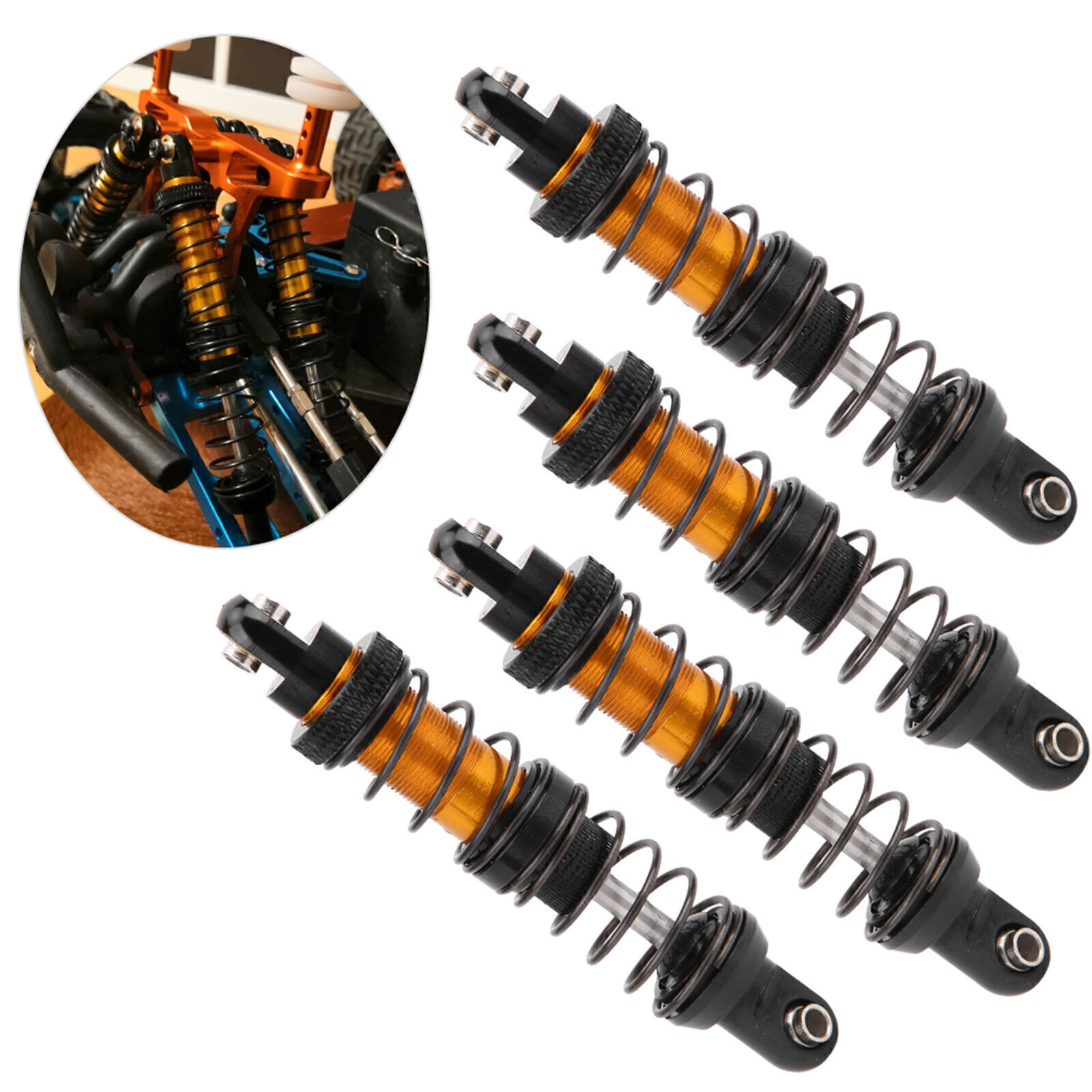 Oil Suspension Shock Struts Damper Fit for Tamiya CC01 RC Car Model Accessory