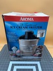AROMA Traditional Ice Cream Maker Manual Crank AND Electric AIC-204EM
