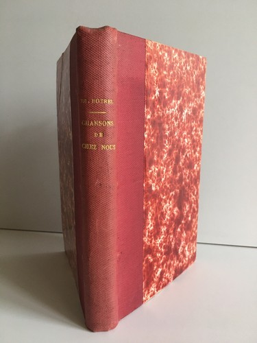 CHANSONS de chez nous Théodore BOTREL Honoré Pion 1929 relié illustré partition - 第 1/11 張圖片