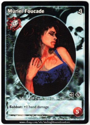 Muriel Foucade Malkavian Antitribu The Sabbat V:TES VTES Vampire CCG