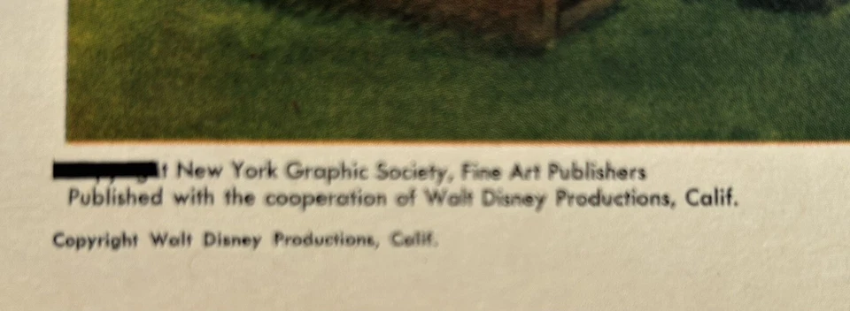 Juego de 2 impresiones litográficas vintage de Blancanieves de Disney años 40 10”x12” Foto 3 de 4