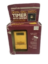 Spartus Kidde Digital Table Top Timer With Dimmer New Old Stock 1510-61