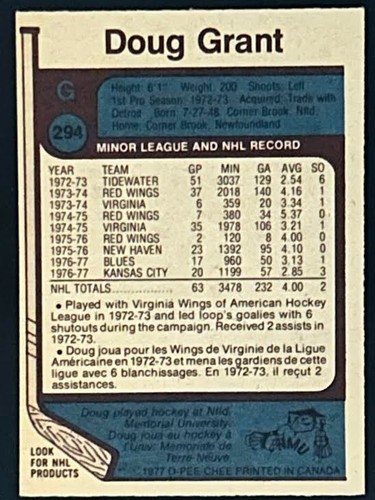 AUTOGRAPHED 1977-78 O-PEE-CHEE HOCKEY CARDS YOU SELECT GROUP 2 (SOME NOT SIGNED) - Bild 90 von 284