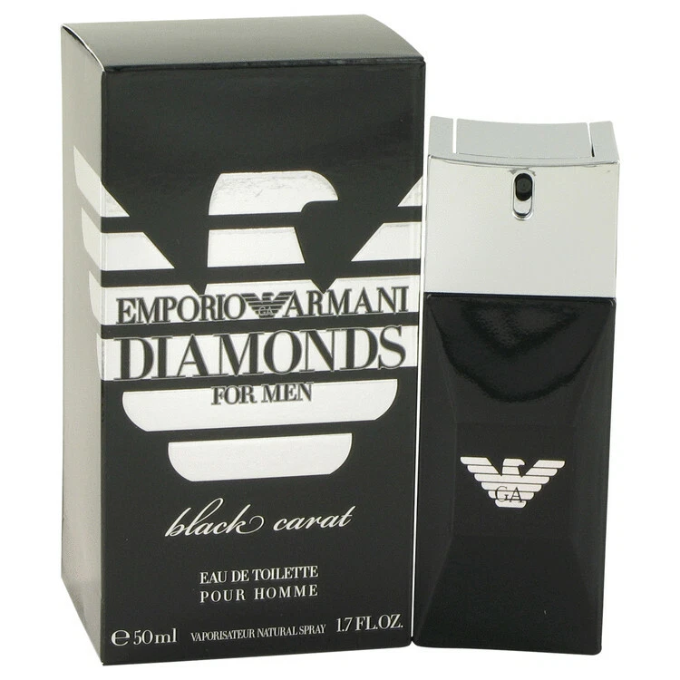 Armani diamonds 2025 black carat womens