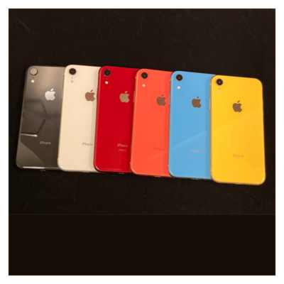 Apple iPhone XR 64GB Unlocked Black, Red, Coral - Verizon, T-Mobile, Metro