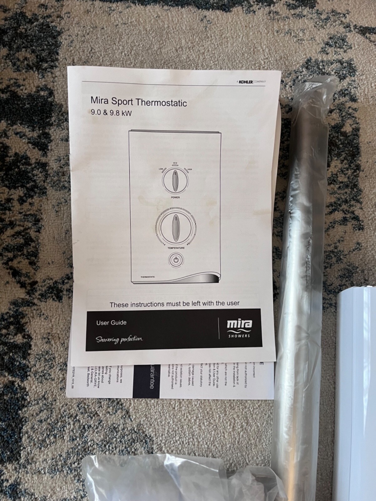 Mira Sport Thermostatic ShowerMixer Shower White 5013181059779 eBay