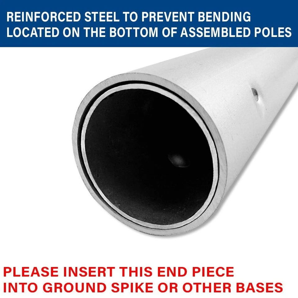 Low Down Payment Swooper Advertising Flag & Pole Kit - Image 4 of 4