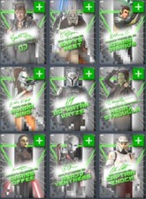 [DIGITAL] Topps Star Wars - Arcade 25 W1 - Signatures Chrome Green - Pick
