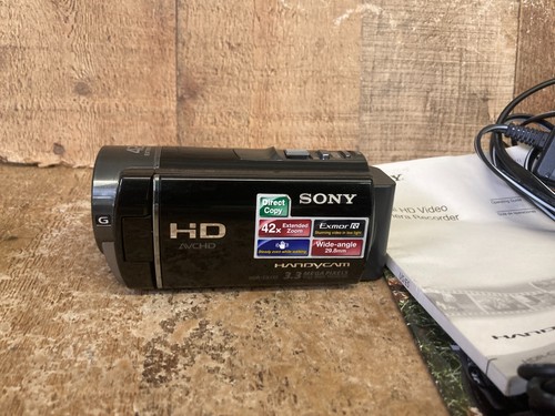Sony Handycam HDR-CX130 Digital HD Video Camera Tested + Extras EXCELLENT NICE!! - Picture 3 of 15