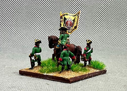 15mm SYW Guerra dei Sette Anni Dipinto Stato Maggiore Russo e Aiutante RB02 - Foto 3 di 7