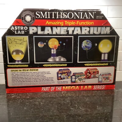 Smithsonian # 2400 Astro Lab Projecting Planetarium Triple