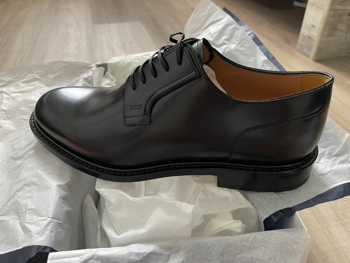 DIOR DERBY M-EXPLBOAT SHOES　42 Dior Explorer III Derby Shoe Black Smooth Calfskin | DIOR