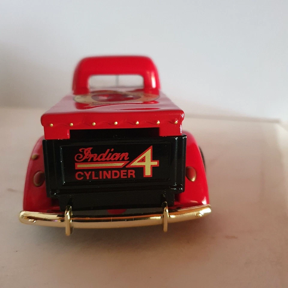 1940 Ford Pickup Ltd Edit Bank by Indian Motorcycles 4 Cylinder 1:25 Scale - Image 4 of 4