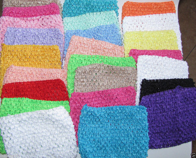 New CROCHET Headband STRETCH TUTU DRESS girl Tube top 6" 8" 10" size 0  -12yrs | eBay