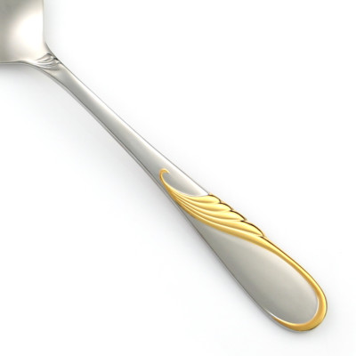 Yamazaki HILARY GOLD Accent Stainless Cragg Japan Silverware CHOICE FLatware