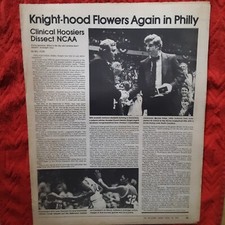 Indiana Hoosiers Basketball 1981 NCAA Championship Bobby Knight Isiah Thomas