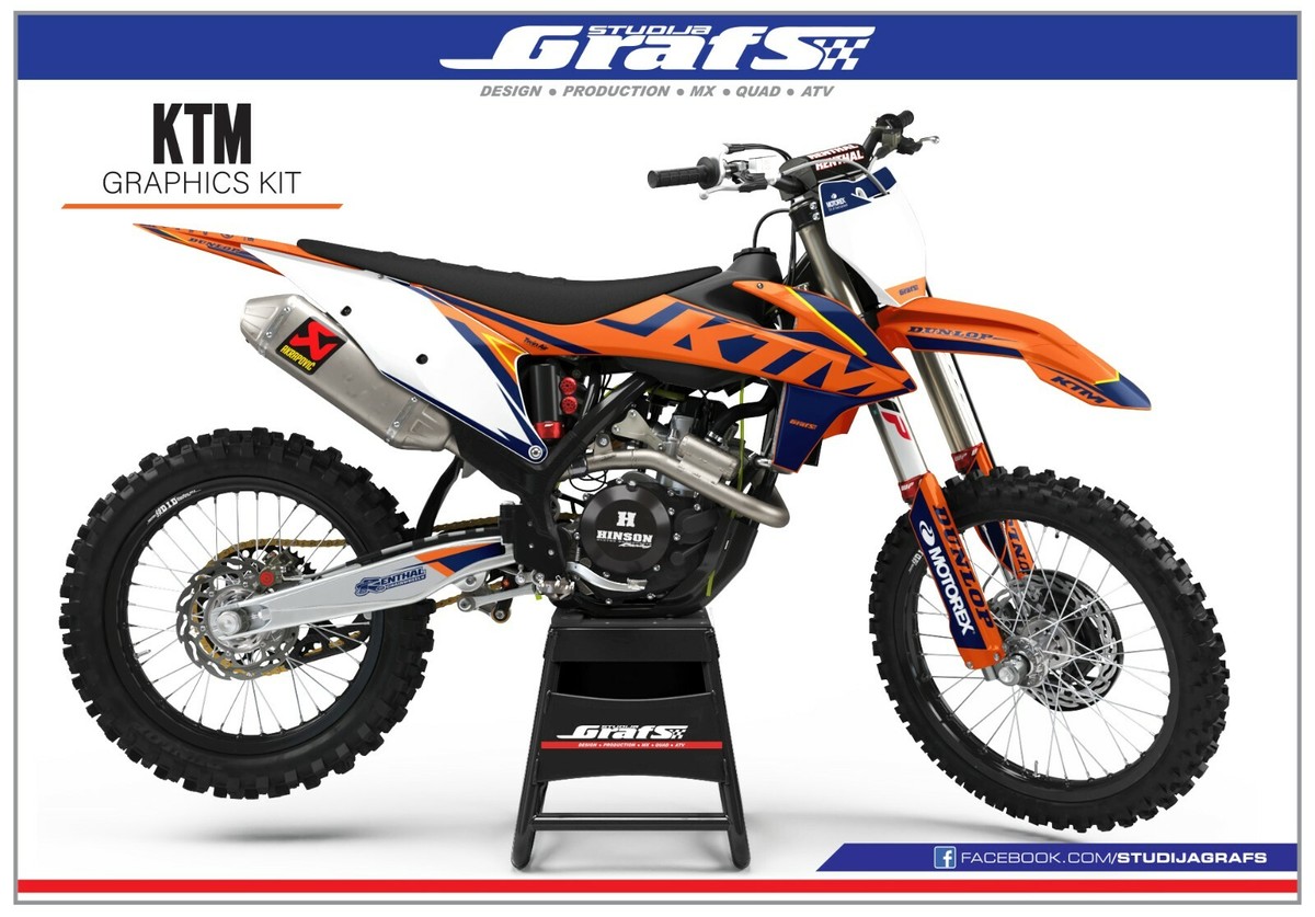 2017 2018 2019 EXC EXCF XCW 150 250 300 350 Graphics Kit Fits for