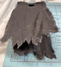 NECA Ultimate Shaman Predator Fabric Poncho Wired 1/12 Figure Custom Part Fodder