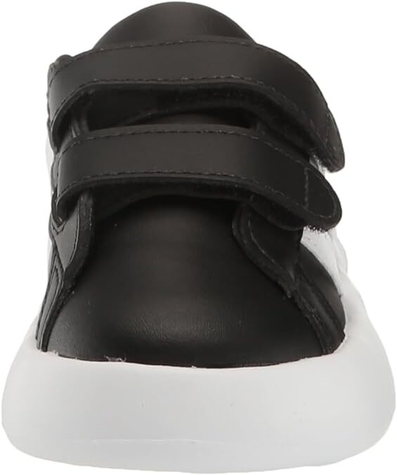 Unisex Toddler Adidas Grand Court Tennis Shoe ID5272 Black/White Brand New image 5