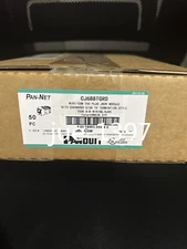 Panduit Giga TX Cat6 jack red CJ688TGRD BOX OF 50. Free shipping！