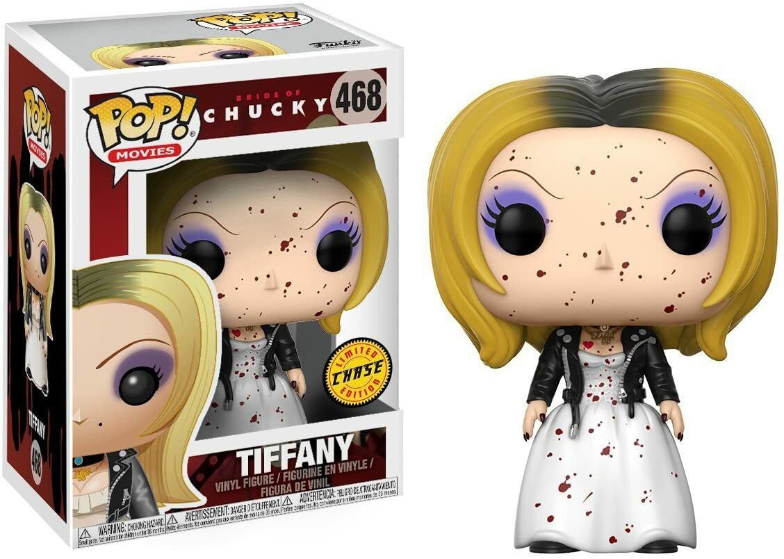 Pop! Movies: Chucky Tiffany CHASE #468 Horror Vinyl Figure